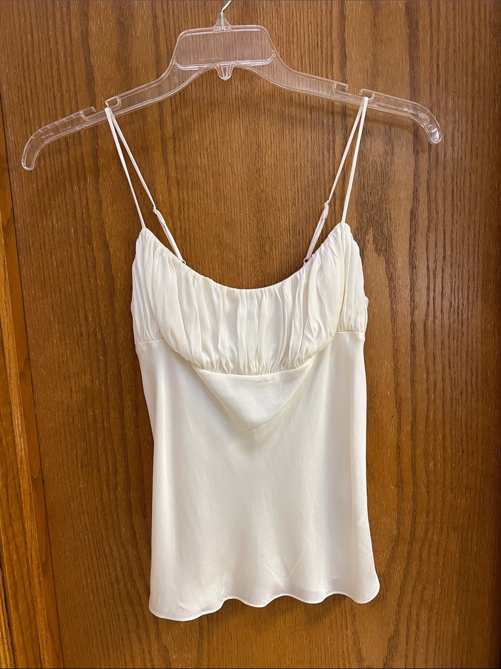 J. Crew Cream Silk Camisole. Size 4. EUC